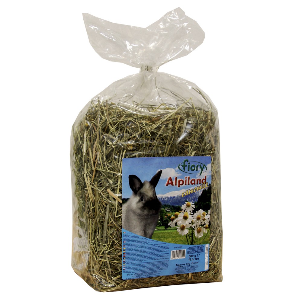 Корм для грызунов FIORY Fieno Alpiland Camomile сено с ромашкой 500г