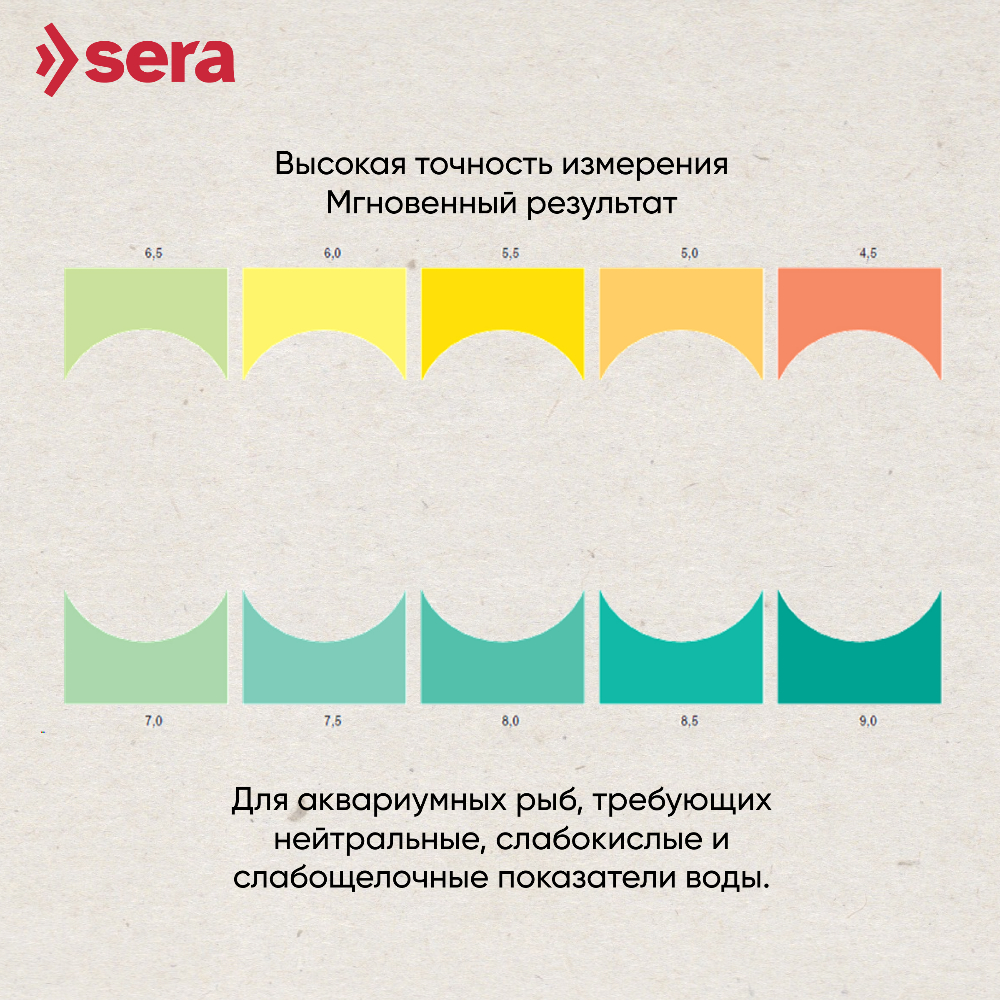 Тест SERA Ph тест для воды,15 мл