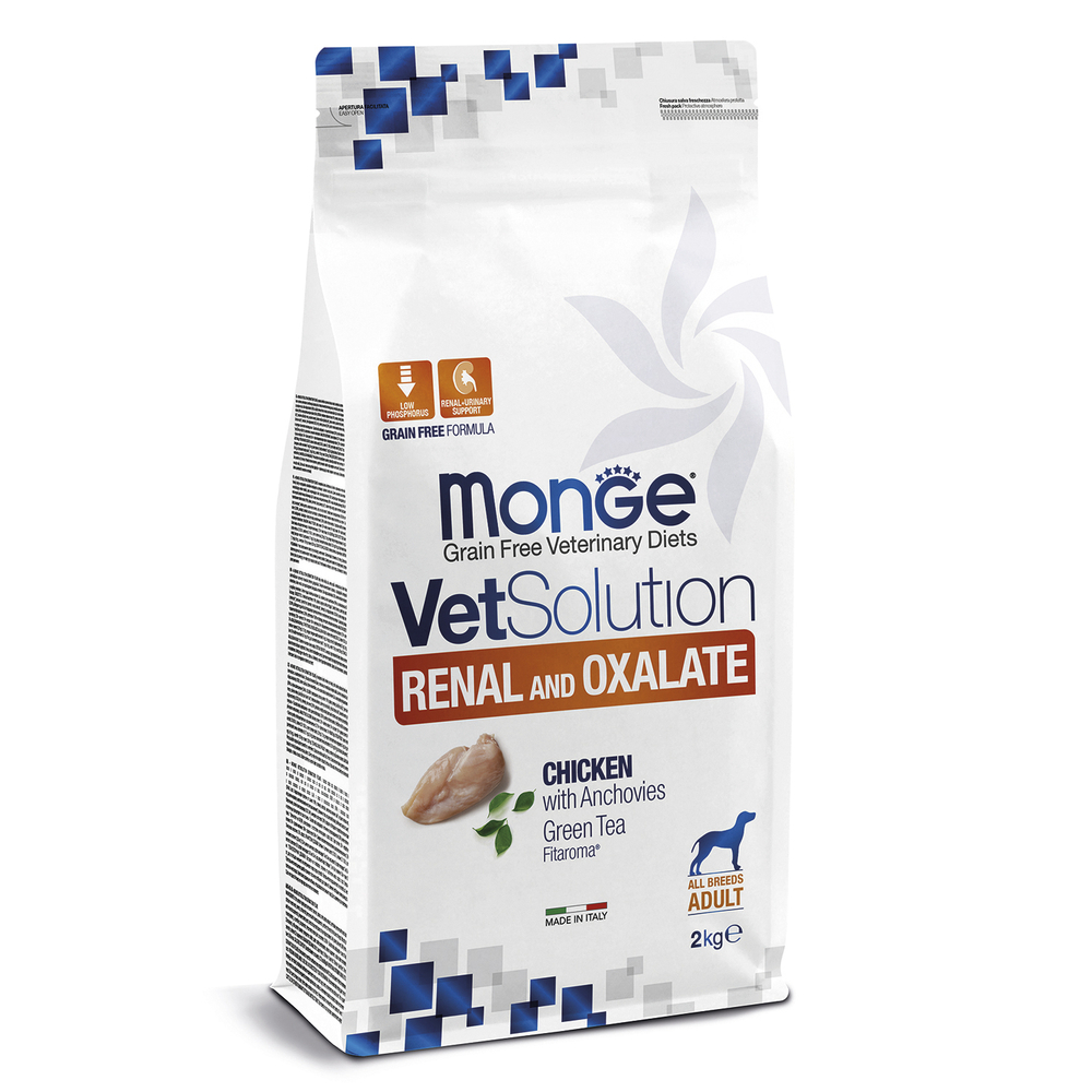 Корм для собак MONGE VetSolution Renal при заболеваниях почек сух.