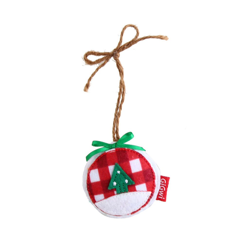 Игрушка для кошек GIGWI X-mas Tales Елочный шарик с кошачьей мятой 6см
