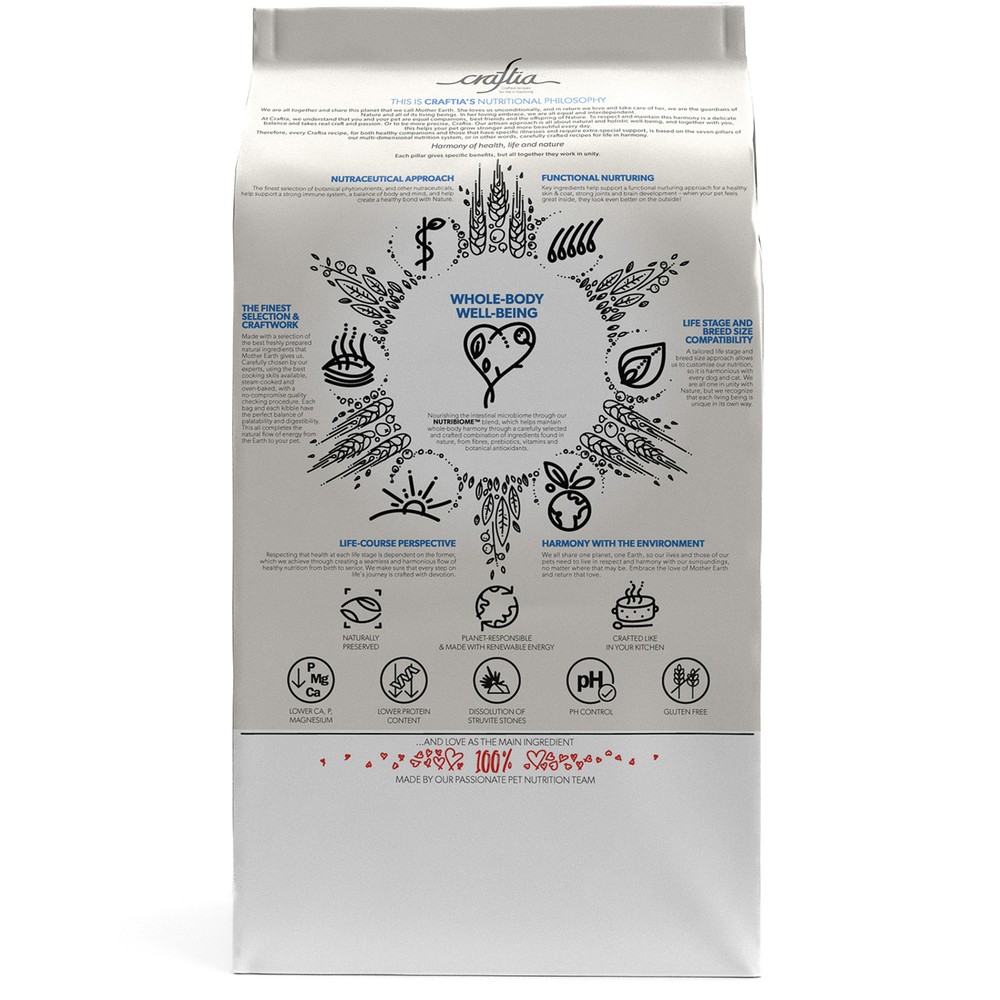 Корм для кошек CRAFTIA Galena Cat Urinary Care для растворения струвитных камней сух.