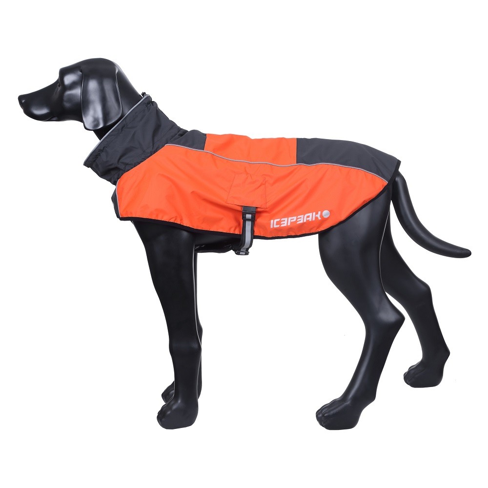 Куртка для собак ICEPEAK Pet Dewy Raincoat Оранжевый Размер 35