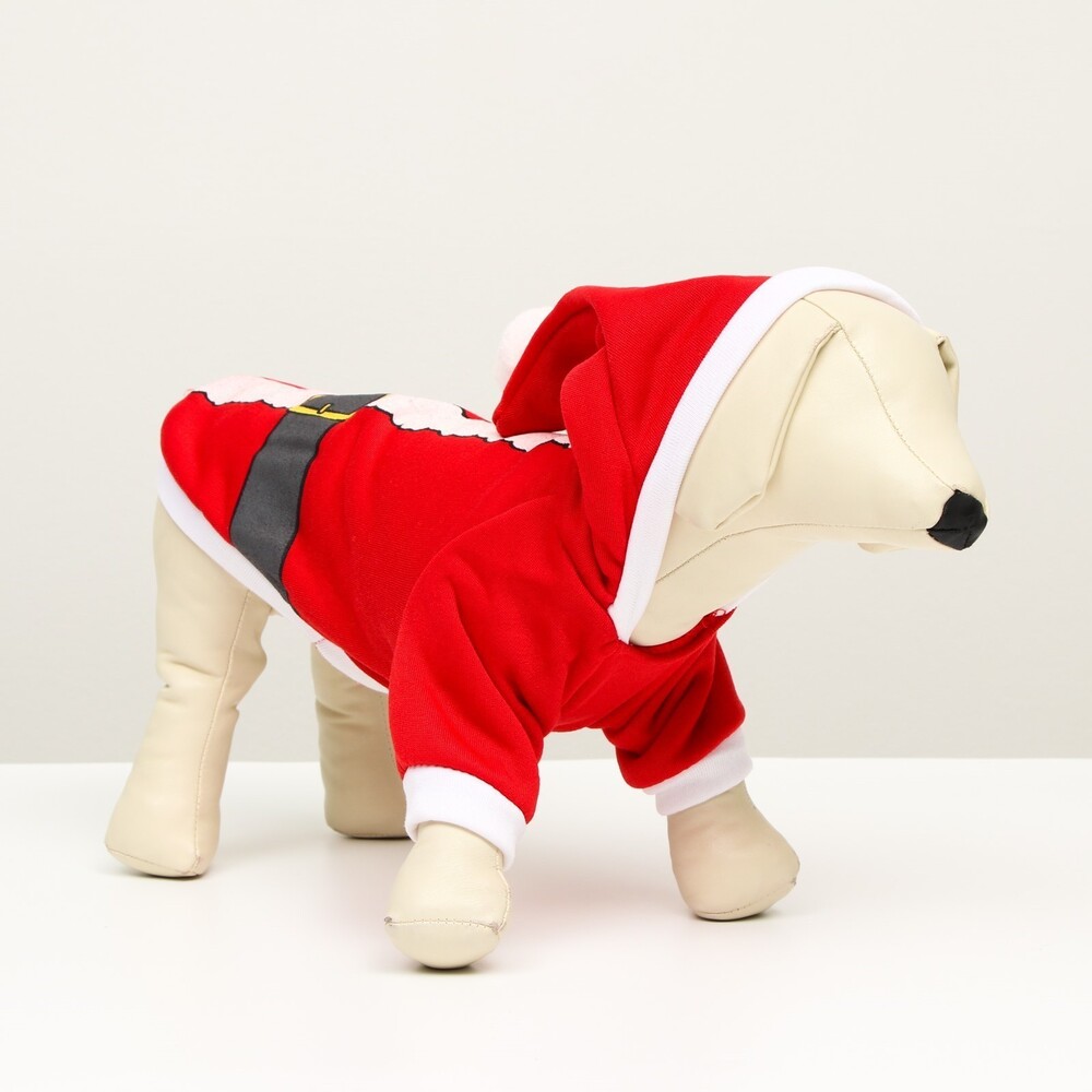 Толстовка для животных SIMA LAND Santa, XXL (ДС 45см, ОГ 55см)