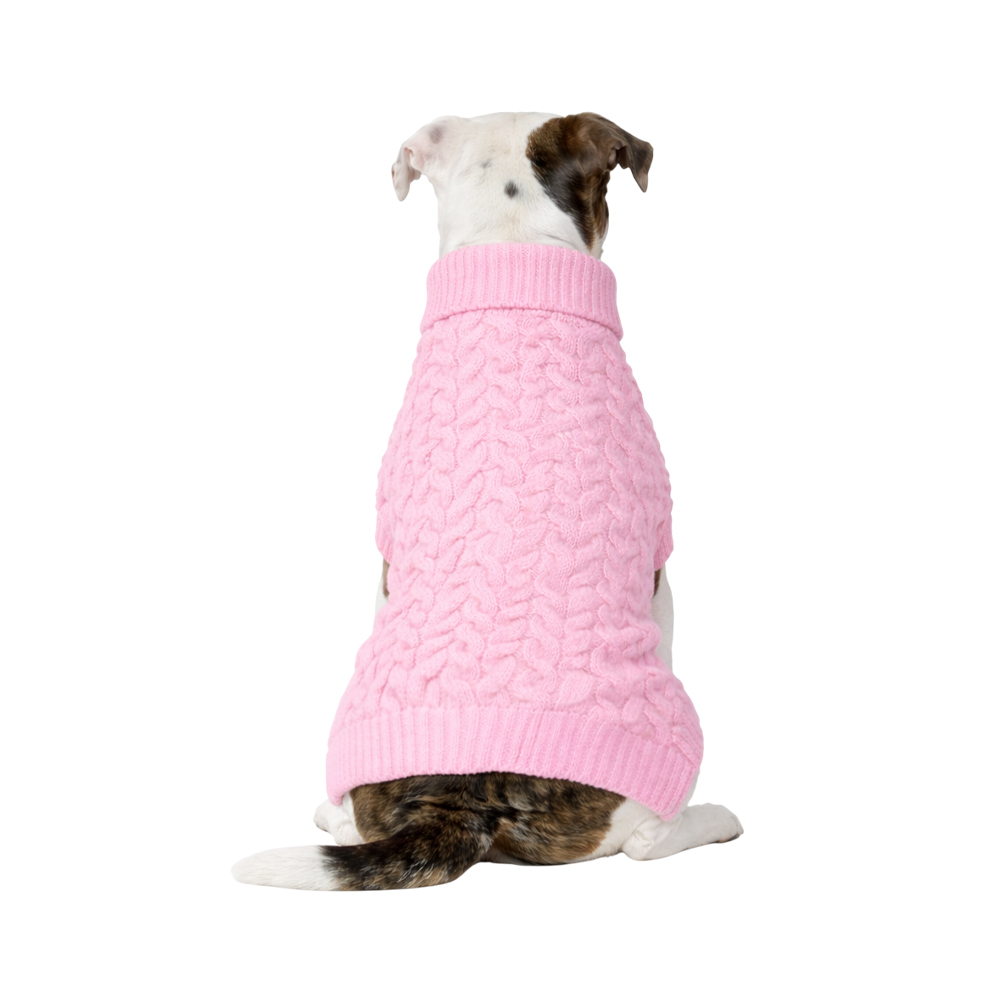 Свитер для собак FOXIE Сuddly Pink XL (длина спины 45см) розовый