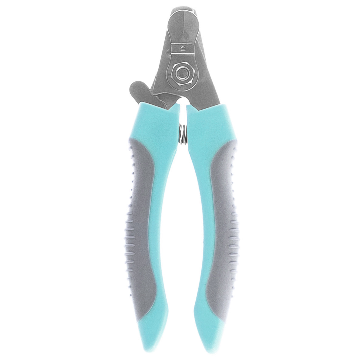 Когтерез-секатор для животных DELIGHT Aqua малый со стопором