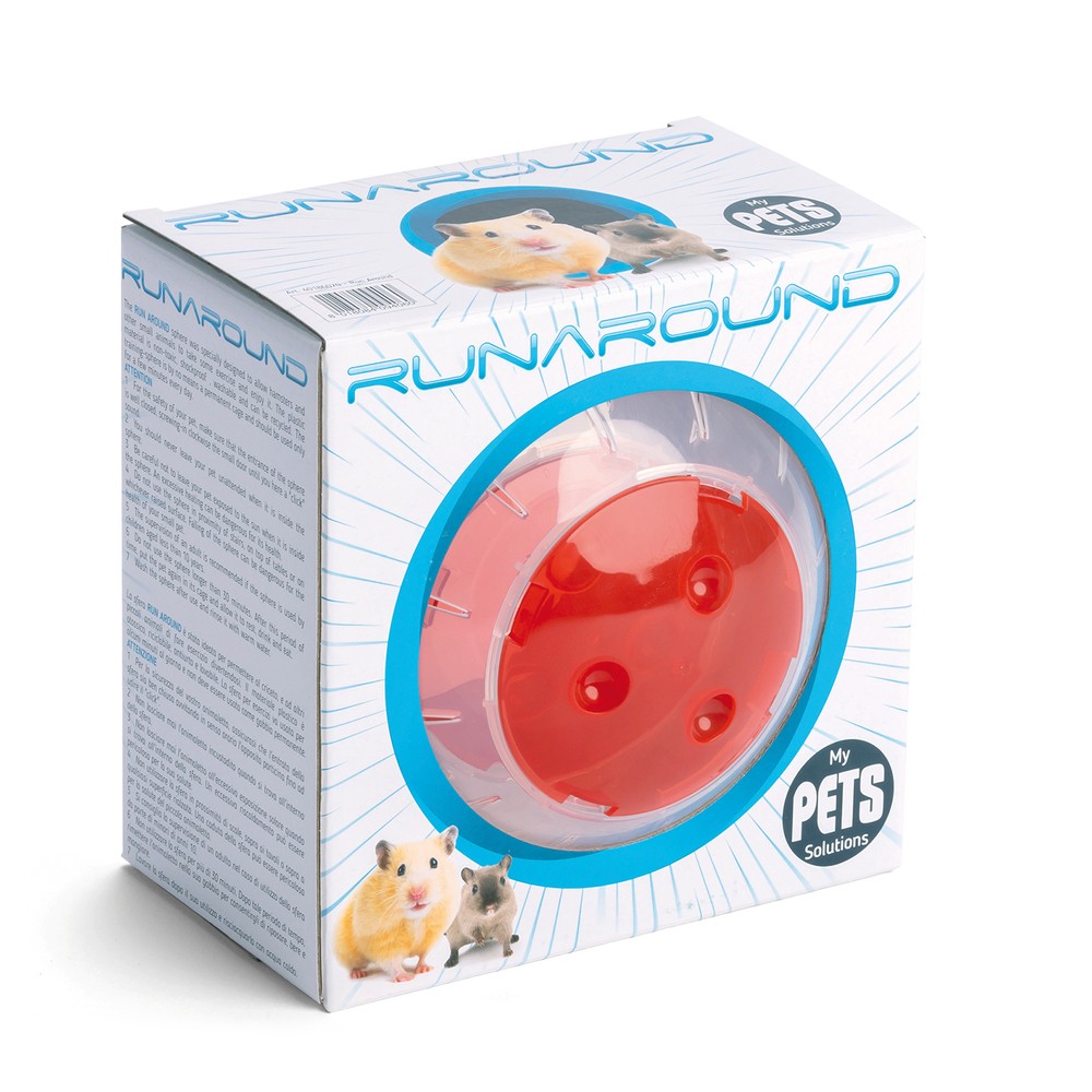 Шар для грызунов MY PETS SOLUTIONS Run Around диаметр 18см в ассортименте