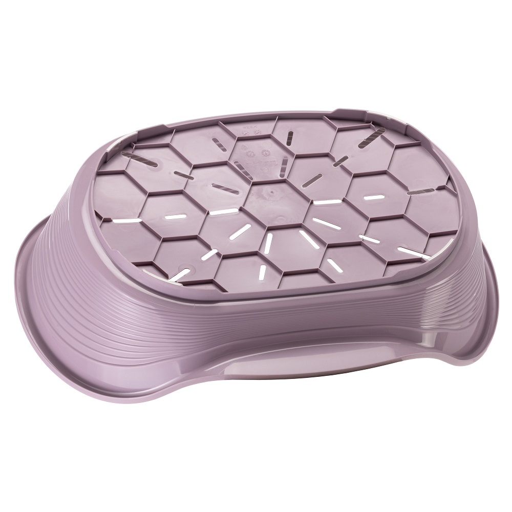 Лежак для собак FERPLAST Siesta Deluxe 4 пластмассовый светло-сиреневый
