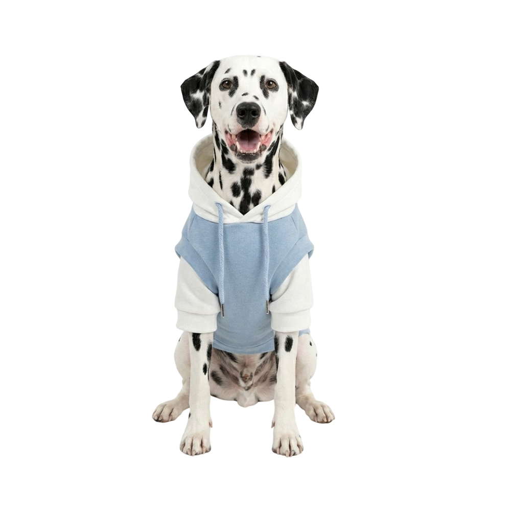 Толстовка для собак FOXIE Cute Puppy XL (дл.спины 45см, обх.груди 58-62см, обх.шеи 44см) голубая