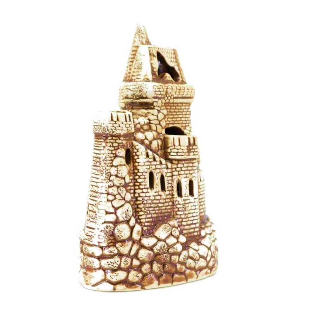 Декор для аквариумов ОРЛОВСКАЯ КЕРАМИКА Новый замок/Замок 205/155мм