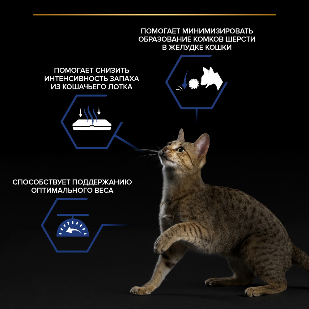 Корм для кошек PRO PLAN Indoor для домашних, с лососем в соусе пауч