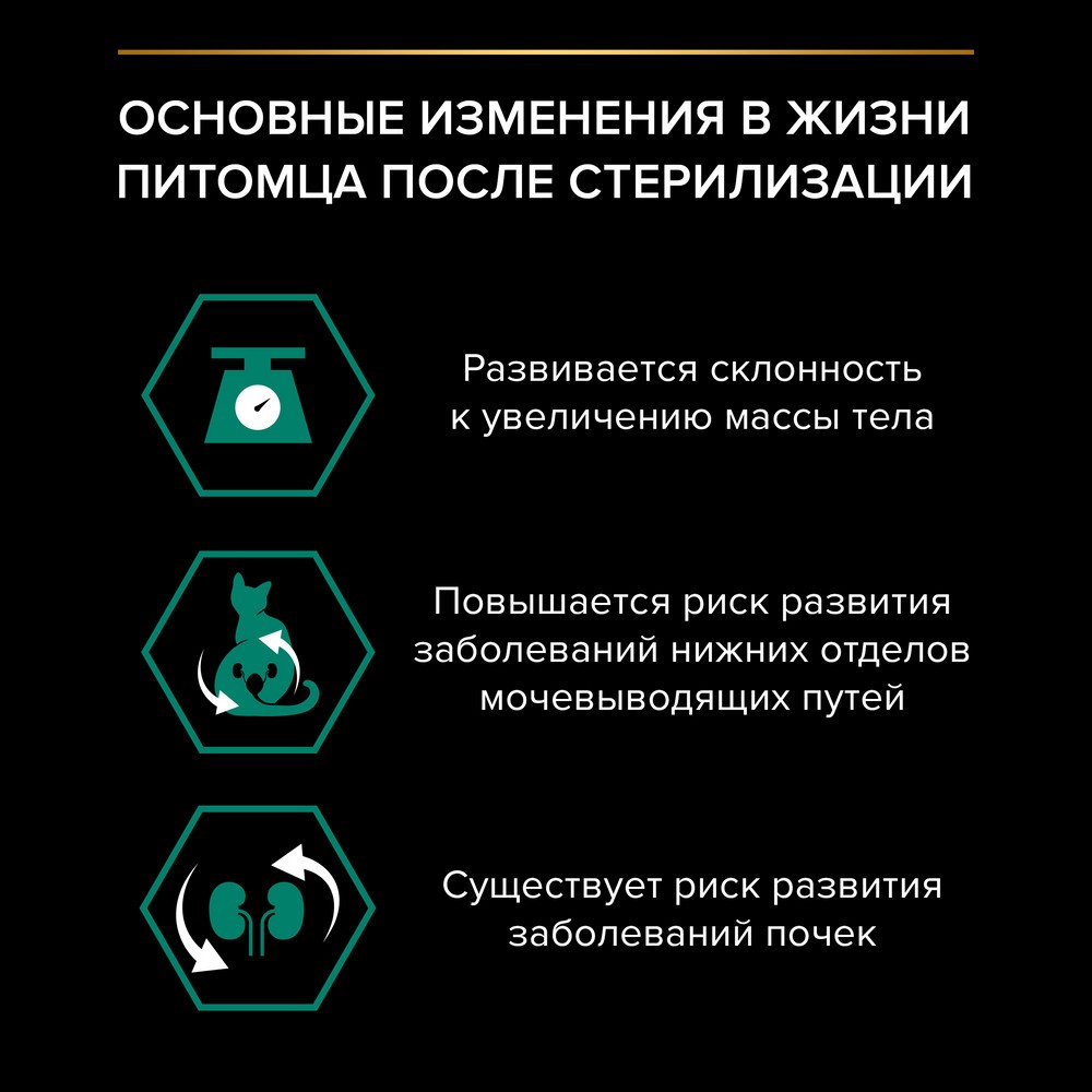 Корм для кошек PRO PLAN Sterilised Maintenance для стерилизованных, с говядиной в соусе пауч