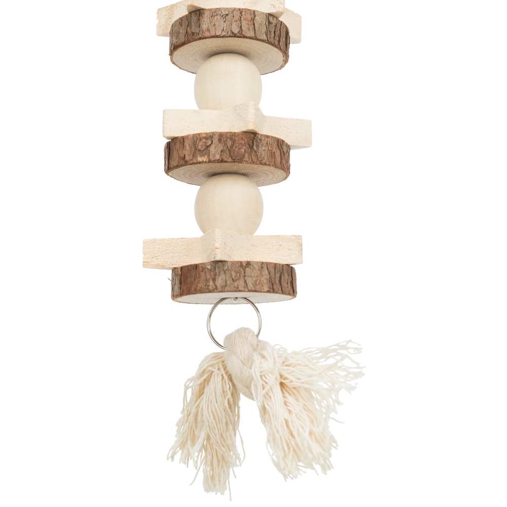 Игрушка для птиц TRIXIE Подвеска 30см деревянная, для попугая