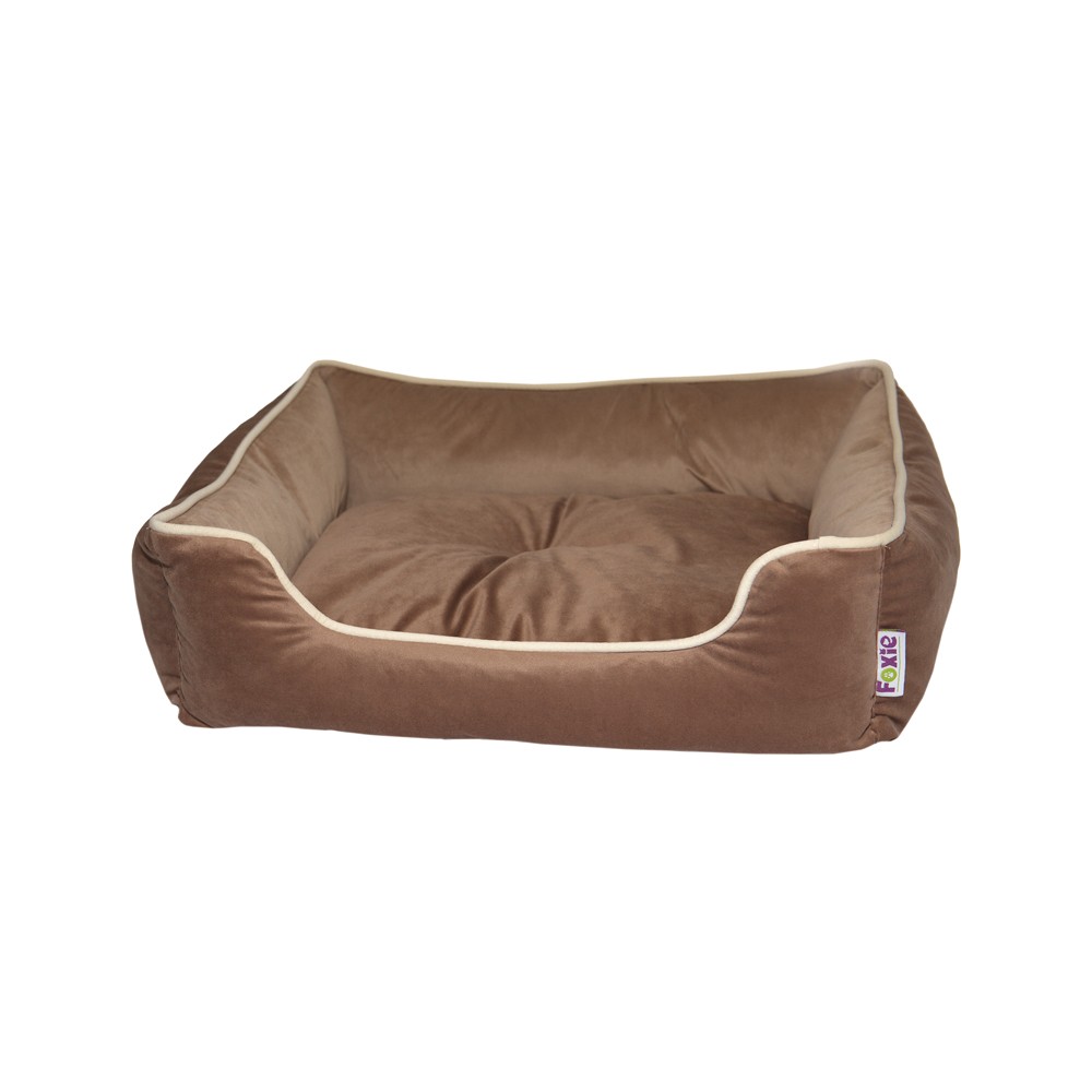 Лежак для животных FOXIE Cream Coffee 60x50см