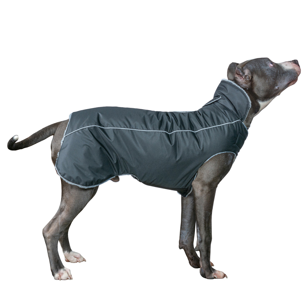 Попона для собак DOG MODA Бостон (черная) унисекс 51см (7)