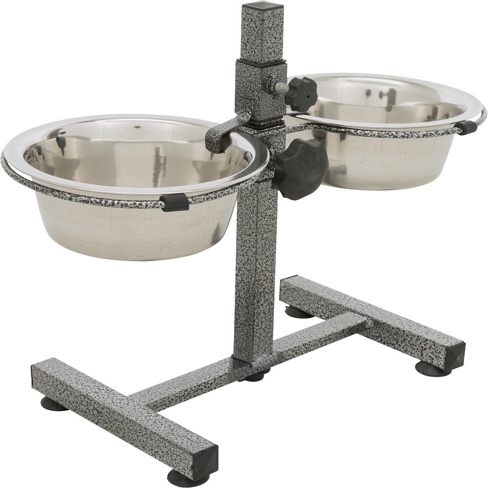 Стойка с мисками для собак TRIXIE 2х0,75л