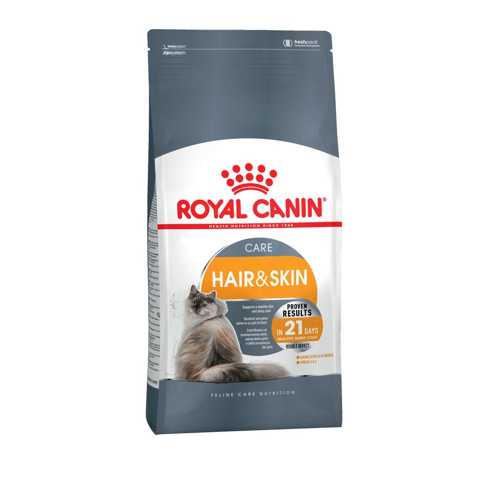 Корм для кошек ROYAL CANIN Hair&Skin Care для здоровья кожи и шерсти сух.
