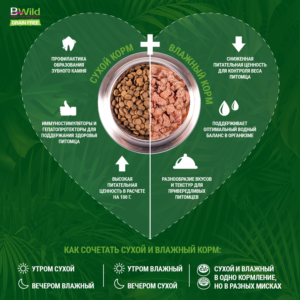Корм для кошек MONGE BWild Grain Free для стерилизованных, мясо дикого кабана с овощами пауч