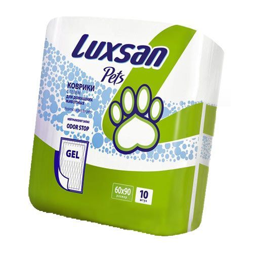 Коврик для кошек и собак LUXSAN Premium GEL 60*90см 10шт