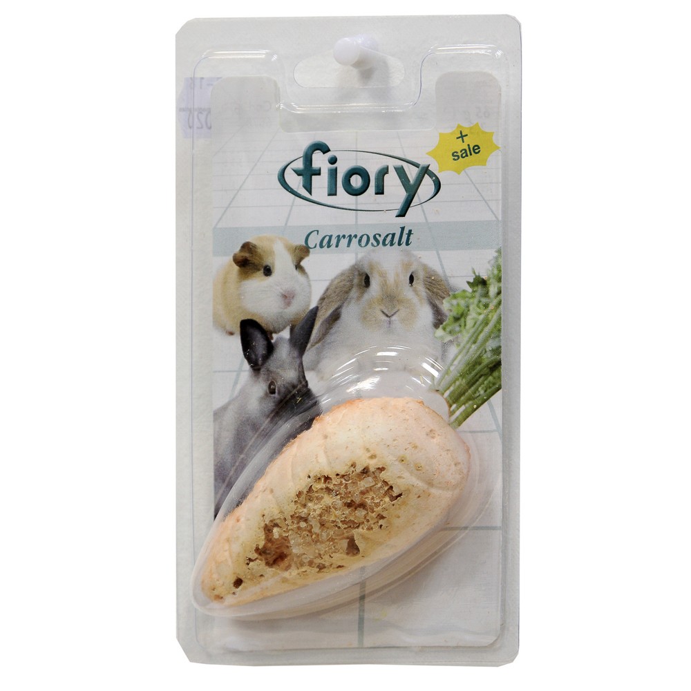 Био-камень для грызунов FIORY в форме моркови