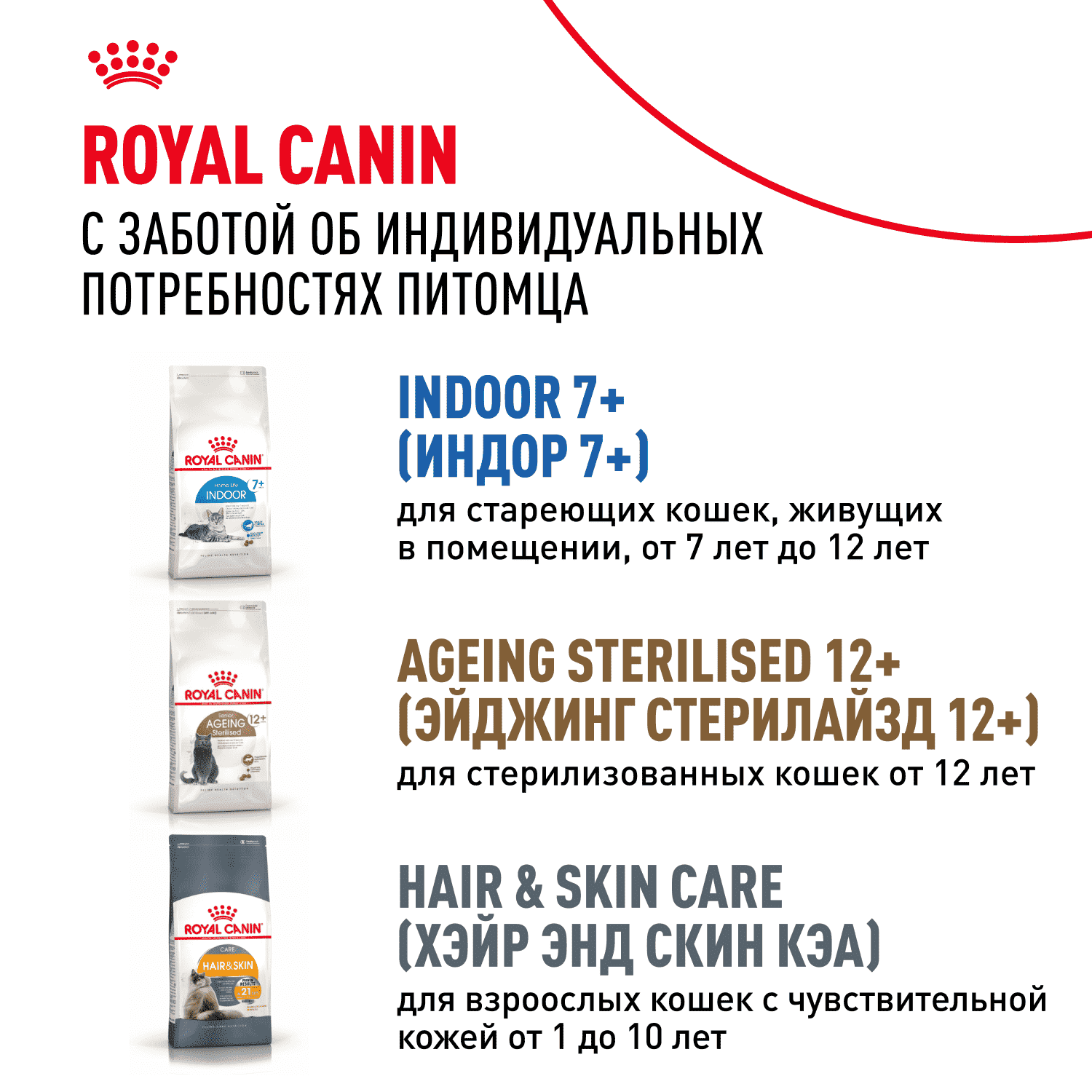 Корм для кошек ROYAL CANIN Sterilised 7+ сбалансированный для стерилизованных сух.