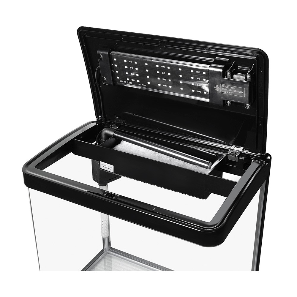 Аквариум ATMAN XR-380 черный 38х25х37см 35л