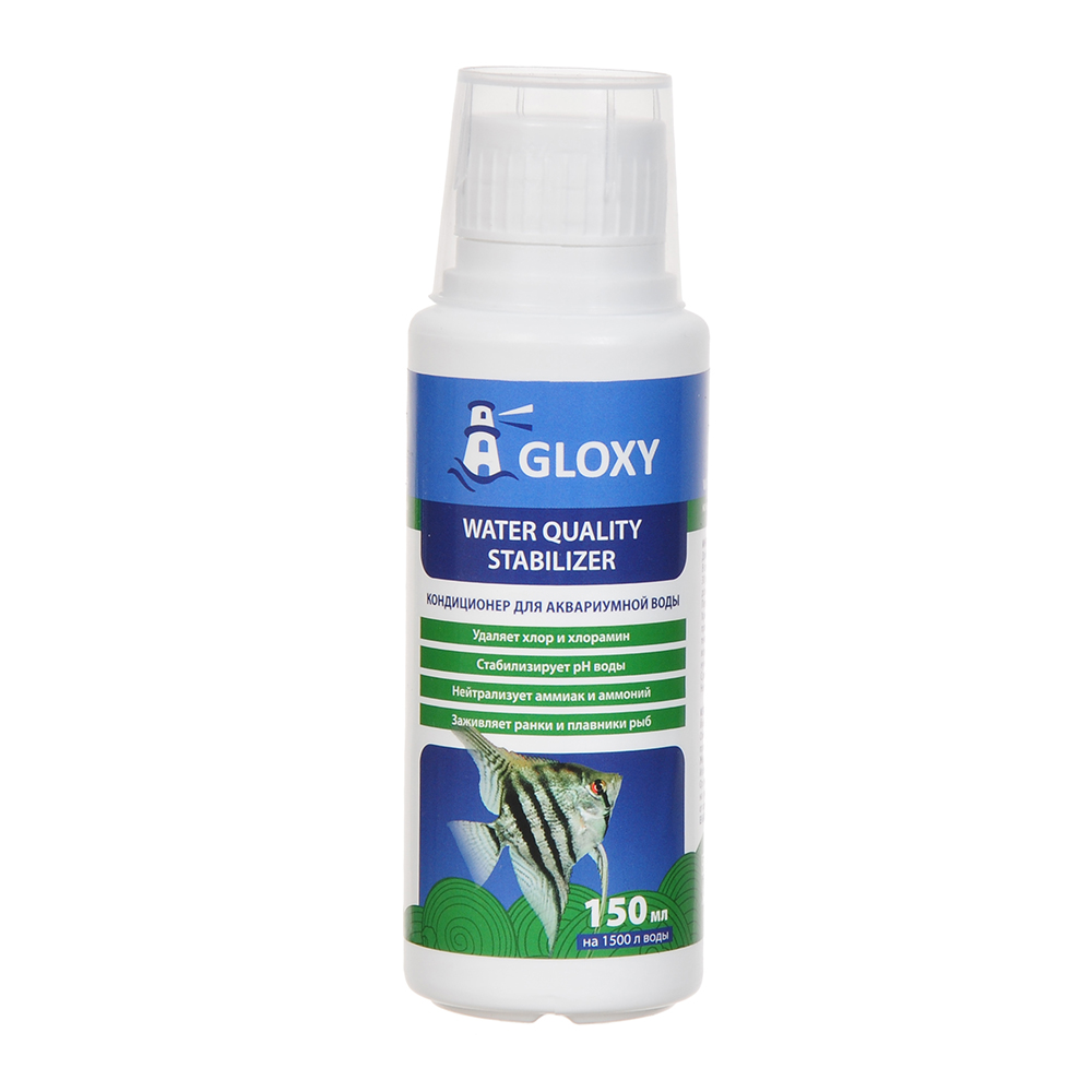 Кондиционер для подготовки воды GLOXY Water Quality Stabilizer 150мл на 1500л