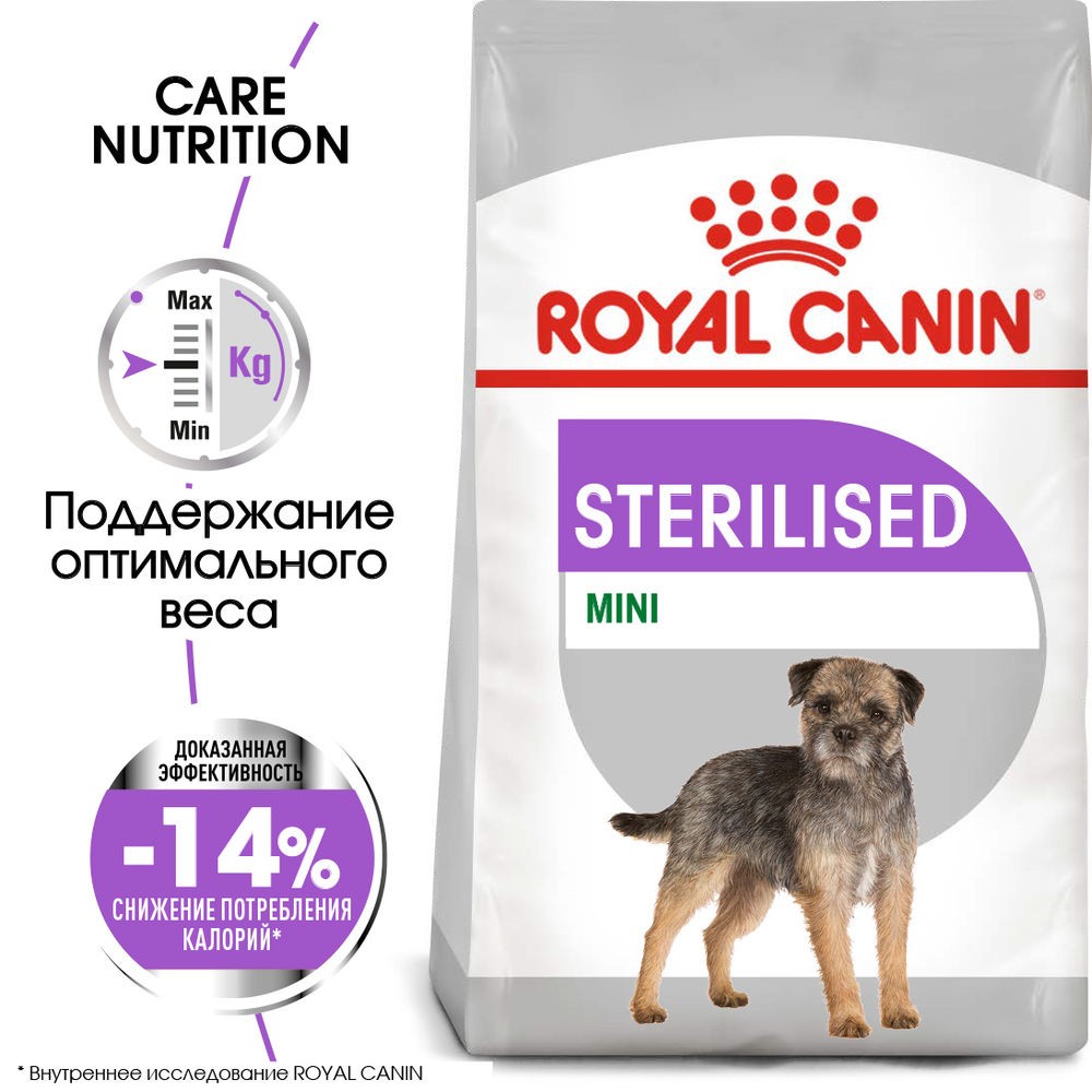 Корм для собак ROYAL CANIN Size Mini Sterilised сух.