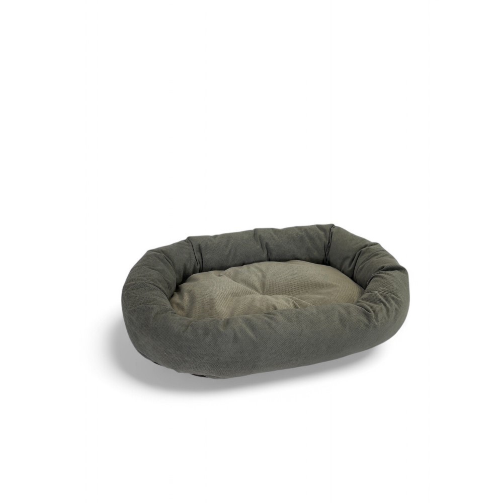 Лежак для животных FOXIE Original oval 81х58см овальный серый