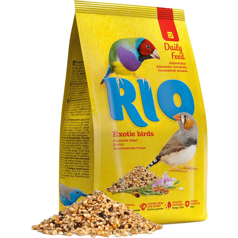 Корм для птиц RIO для экзотических птиц (амадины и т.п.)