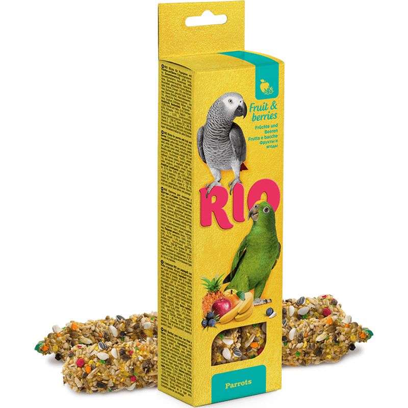 Лакомство для птиц RIO Палочки для попугаев с фруктами и ягодами 2х