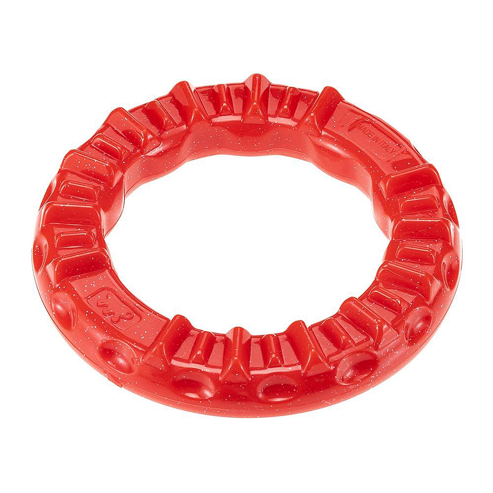 Игрушка для собак FERPLAST стомат. Smile M из термопласт.полиуретана, прочная, с ароматом мяса, 16см