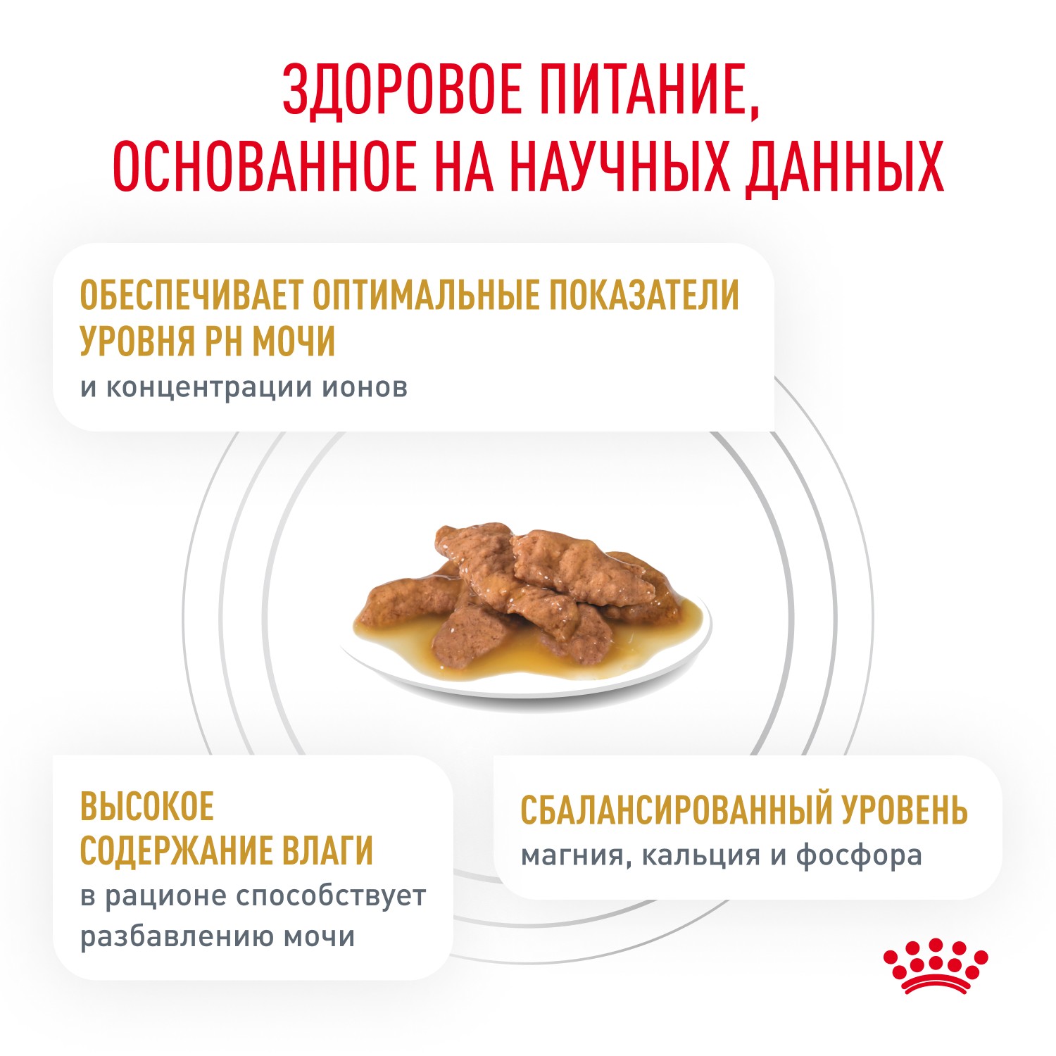 Корм для кошек ROYAL CANIN Vet Diet Urinary S/O при мочекаменной болезни, цыпленок (соус) пауч