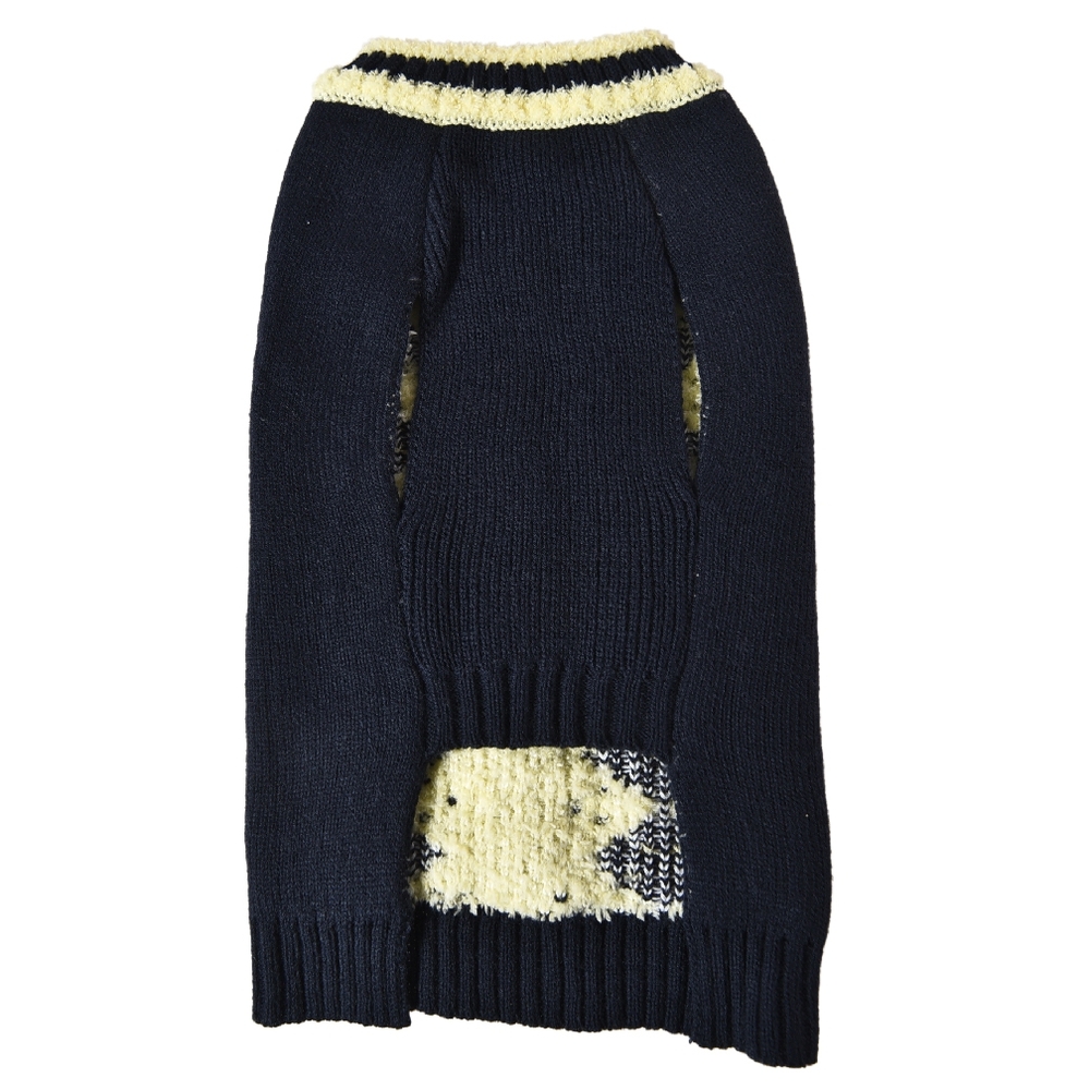 Свитер для собак FOXIE Warmth and comfort сине-желтый