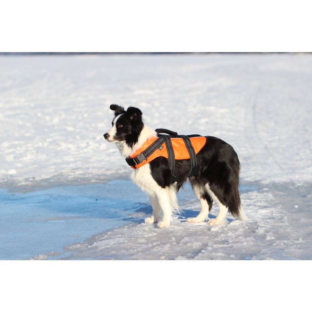 Спасательный жилет для собак RUKKA Pets Safety Life Vest оранжевый L
