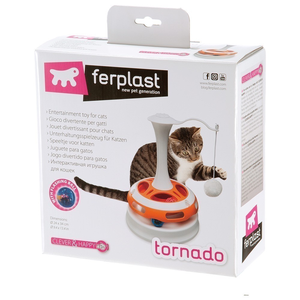 Игрушка для кошек FERPLAST TORNADO интерактивная