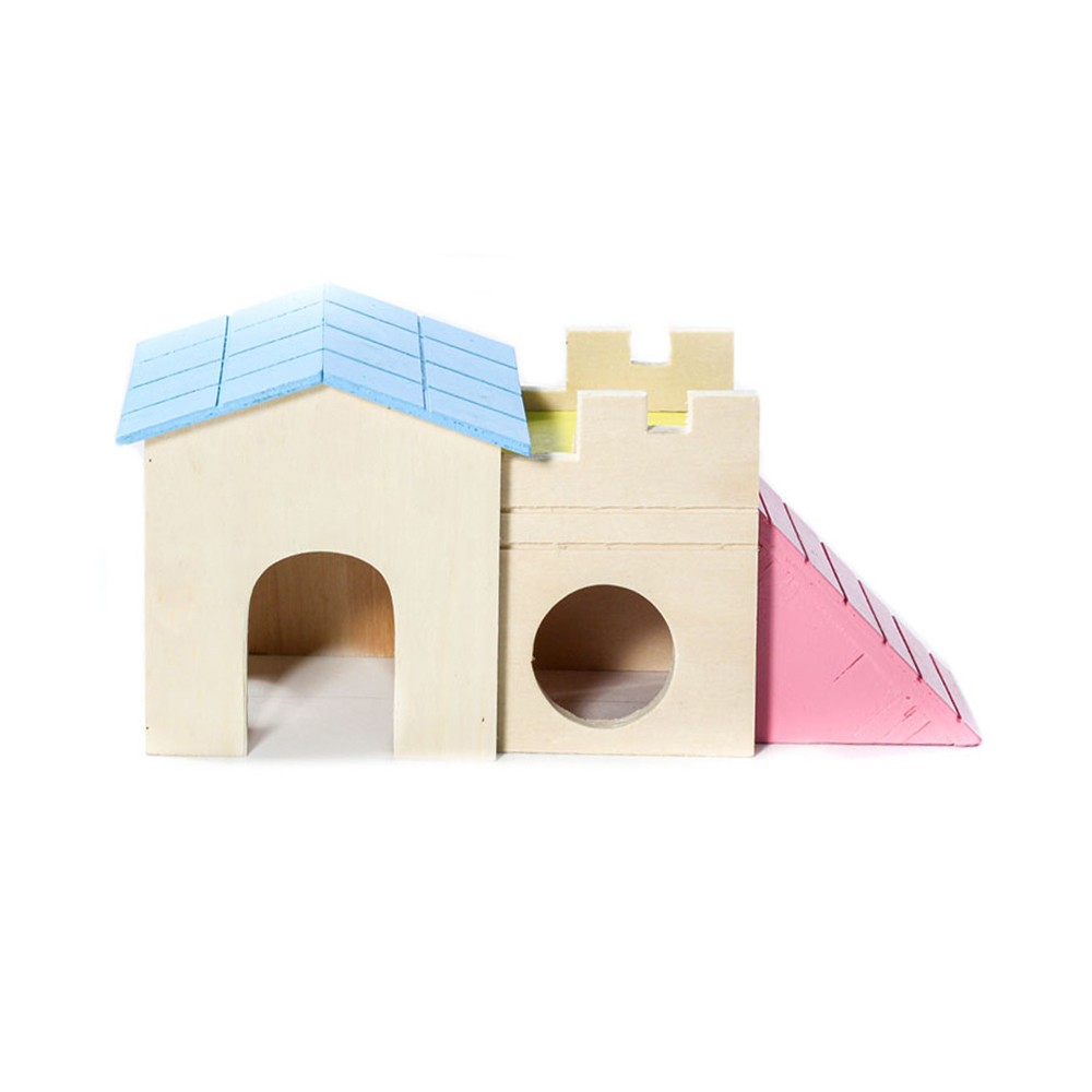 Игровой комплекс для мелких животных TRIOL Little Town Домик 24х10х10см