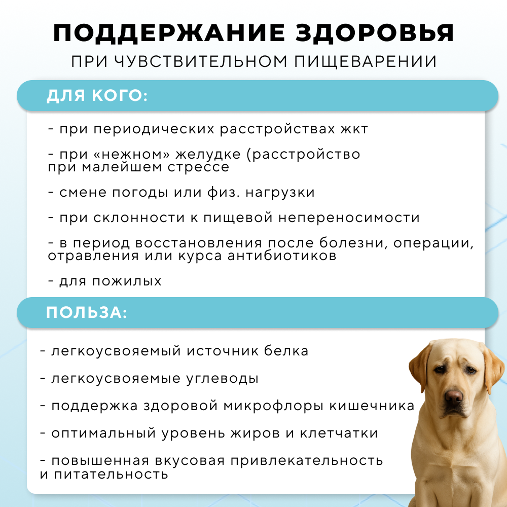 Корм для собак DUKE'S FARM Vet Care Gastrointestinal Monoprotein Low Fat для чувствительного пищеварения, индейка с яблоком, банка