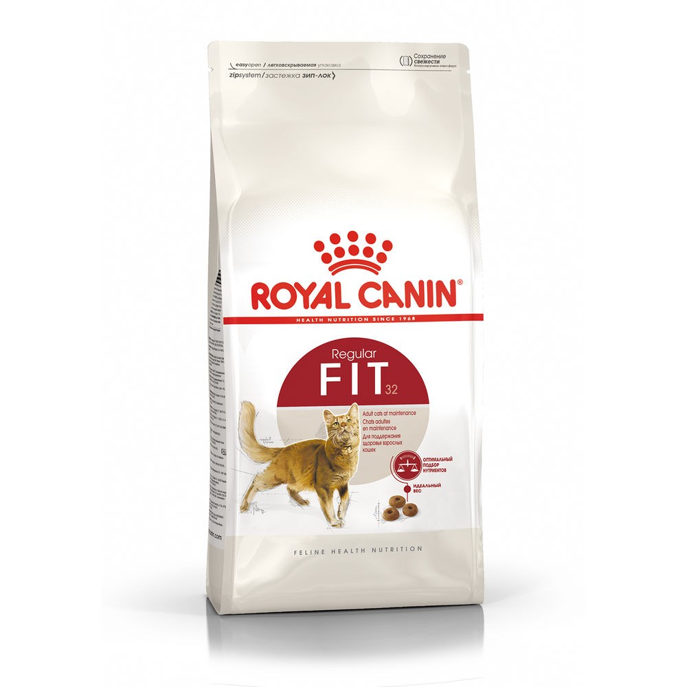 Корм для кошек ROYAL CANIN Fit 32 сбалансированный для умеренно активных, от 1 года сух.