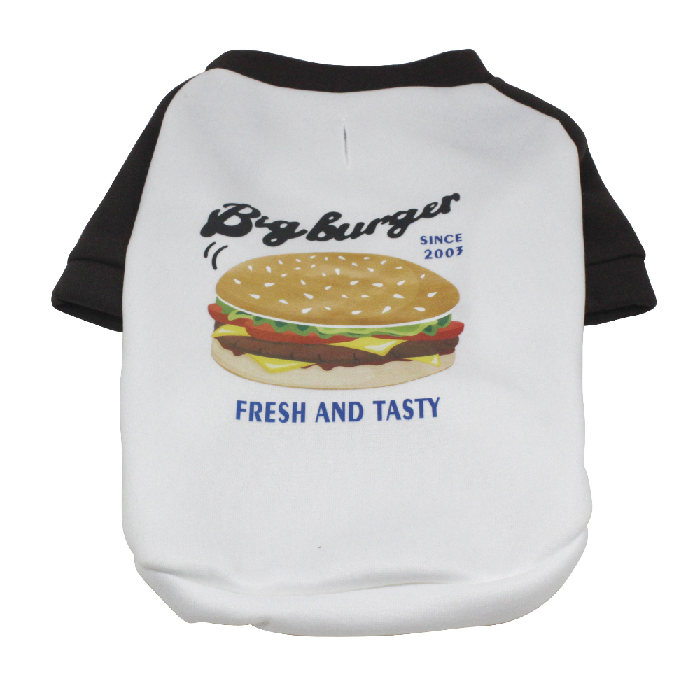 Толстовка для собак FOXIE Burger L (длина спины 40см, обхват груди 52-58см, обхват шеи 38см)