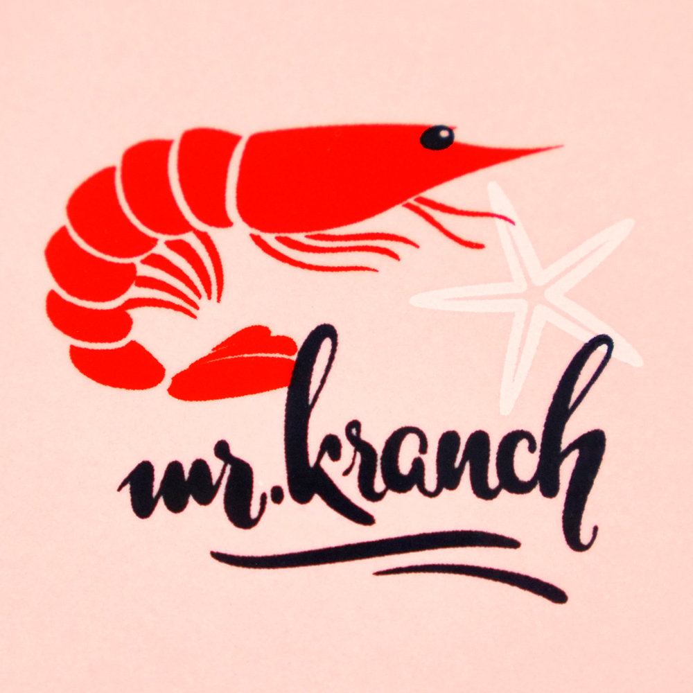 Миска для кошек MR.KRANCH Креветочка керамическая, розовая 200мл