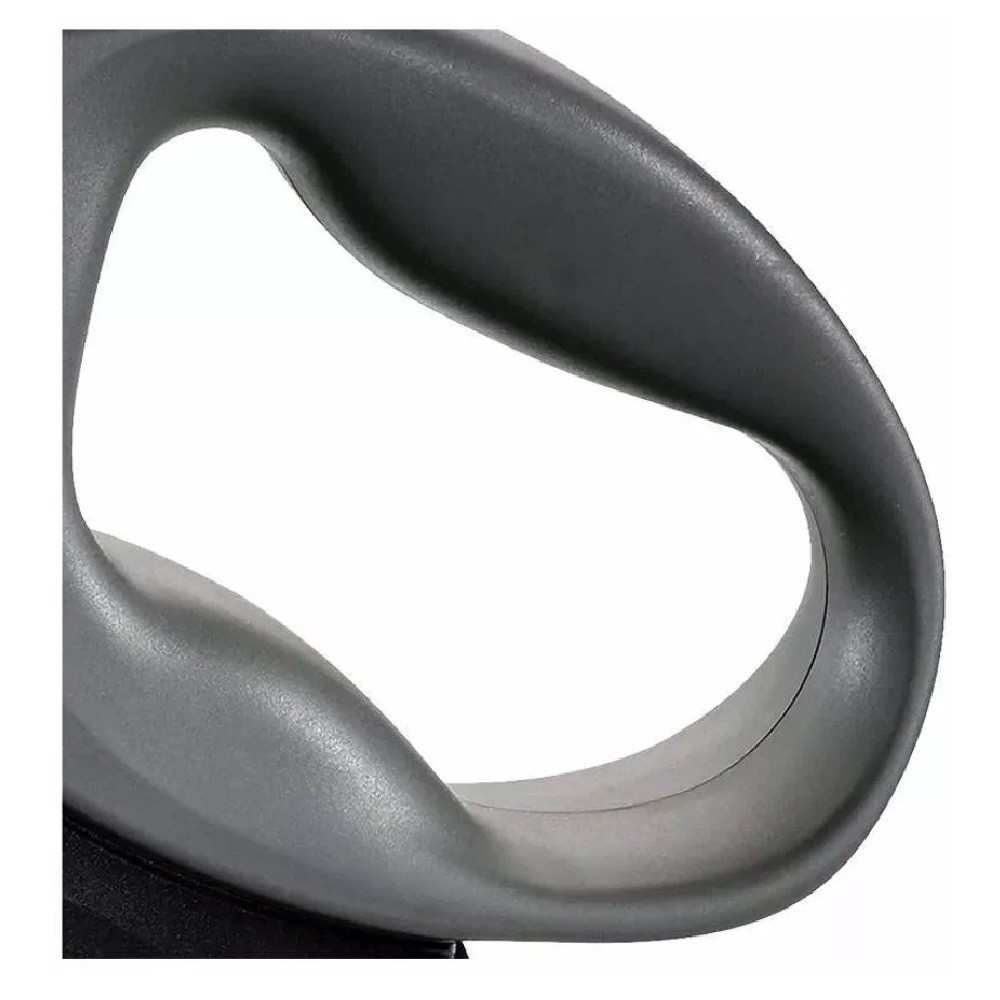 Рулетка для собак FLEXI Giant Neon L (до 50кг) лента 8м, светоотражающая, желтый неон