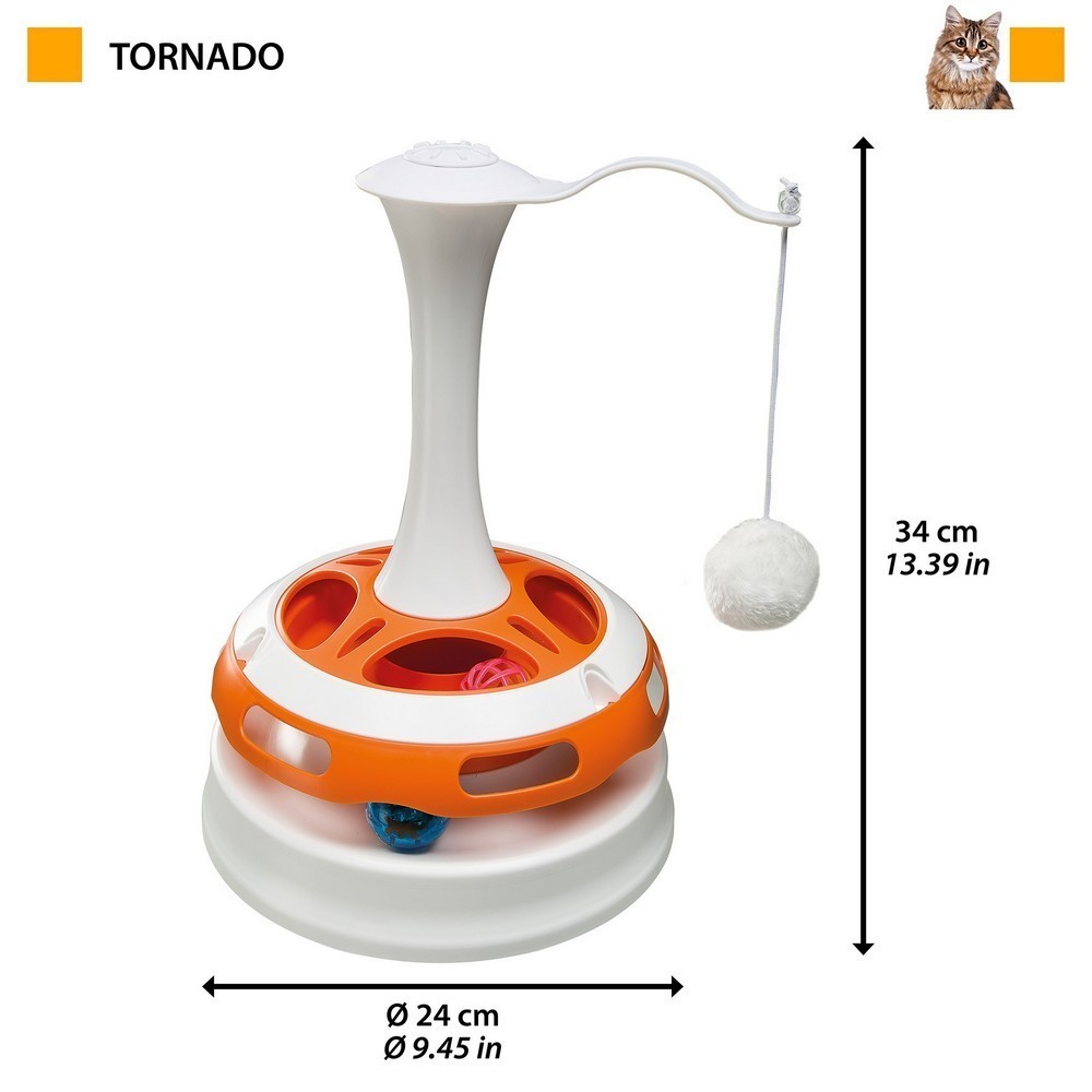 Игрушка для кошек FERPLAST TORNADO интерактивная