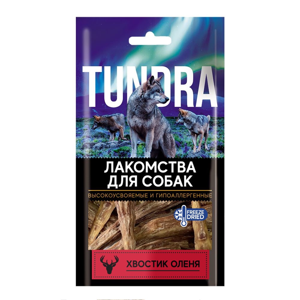 Лакомство для собак TUNDRA Хвост оленя