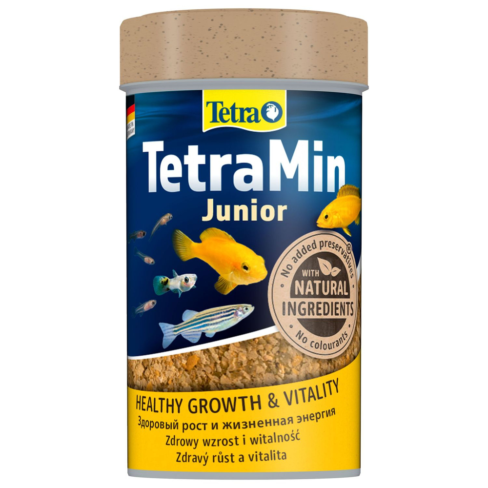 Корм для рыб TETRA Min junior в хлопьях для молоди рыб 100мл