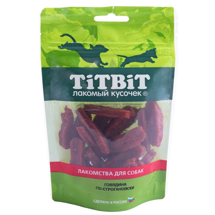 Лакомство для собак TITBIT Говядина по-строгановски (золотая коллекция)