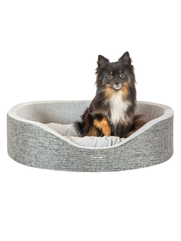 Лежак для животныхDogmoda Home Классика Грей 4 размер 66x52x15см