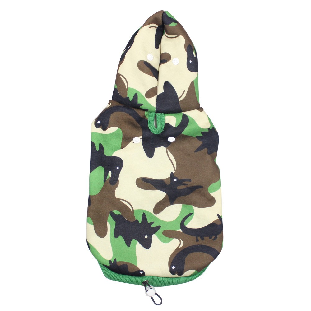 Толстовка для собак FOXIE Camouflage хаки