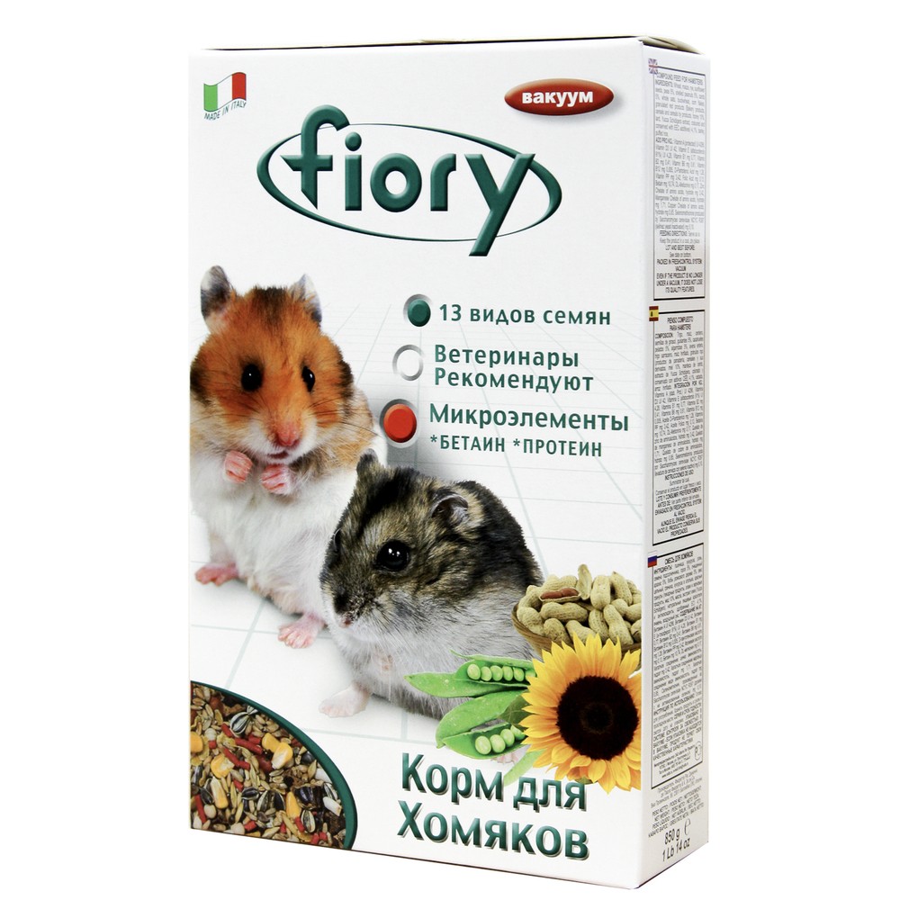 Корм для грызунов FIORY смесь для хомяков сух.
