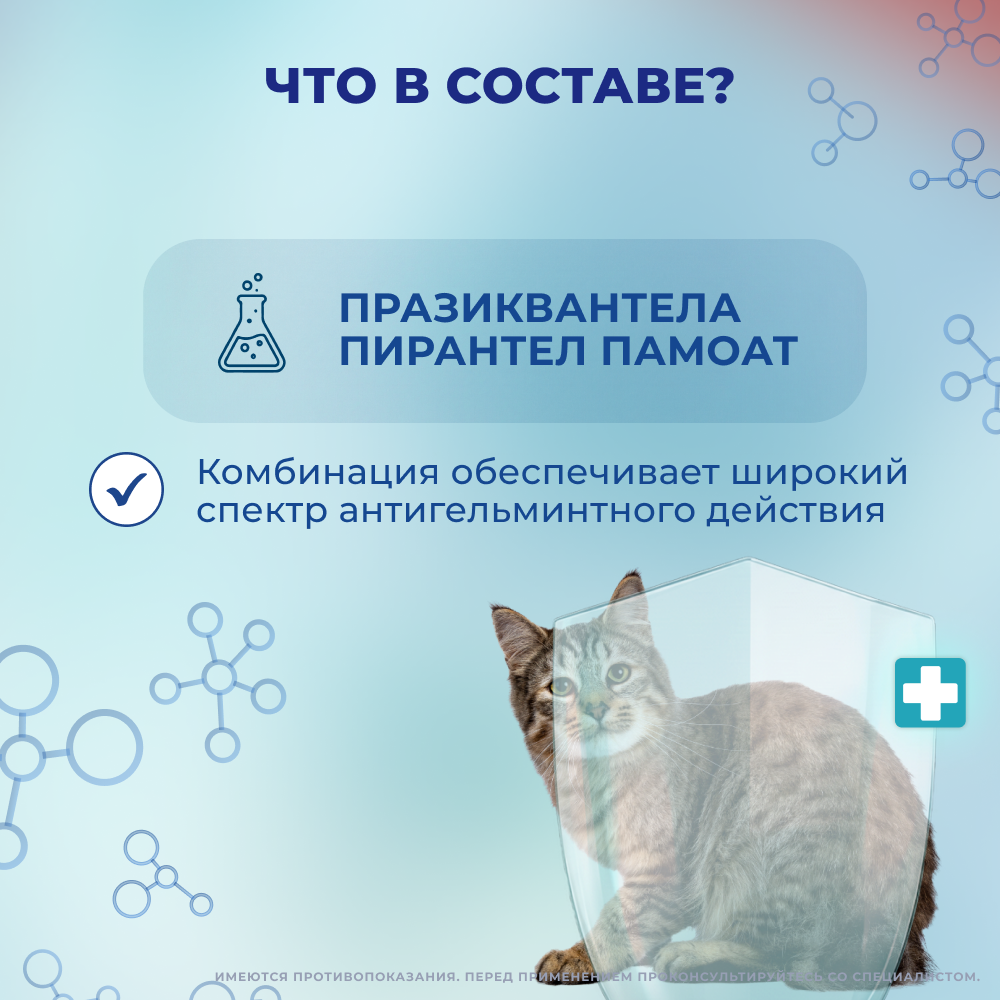 Антигельминтик для кошек НПП СКИФФ Празител таб. 2шт