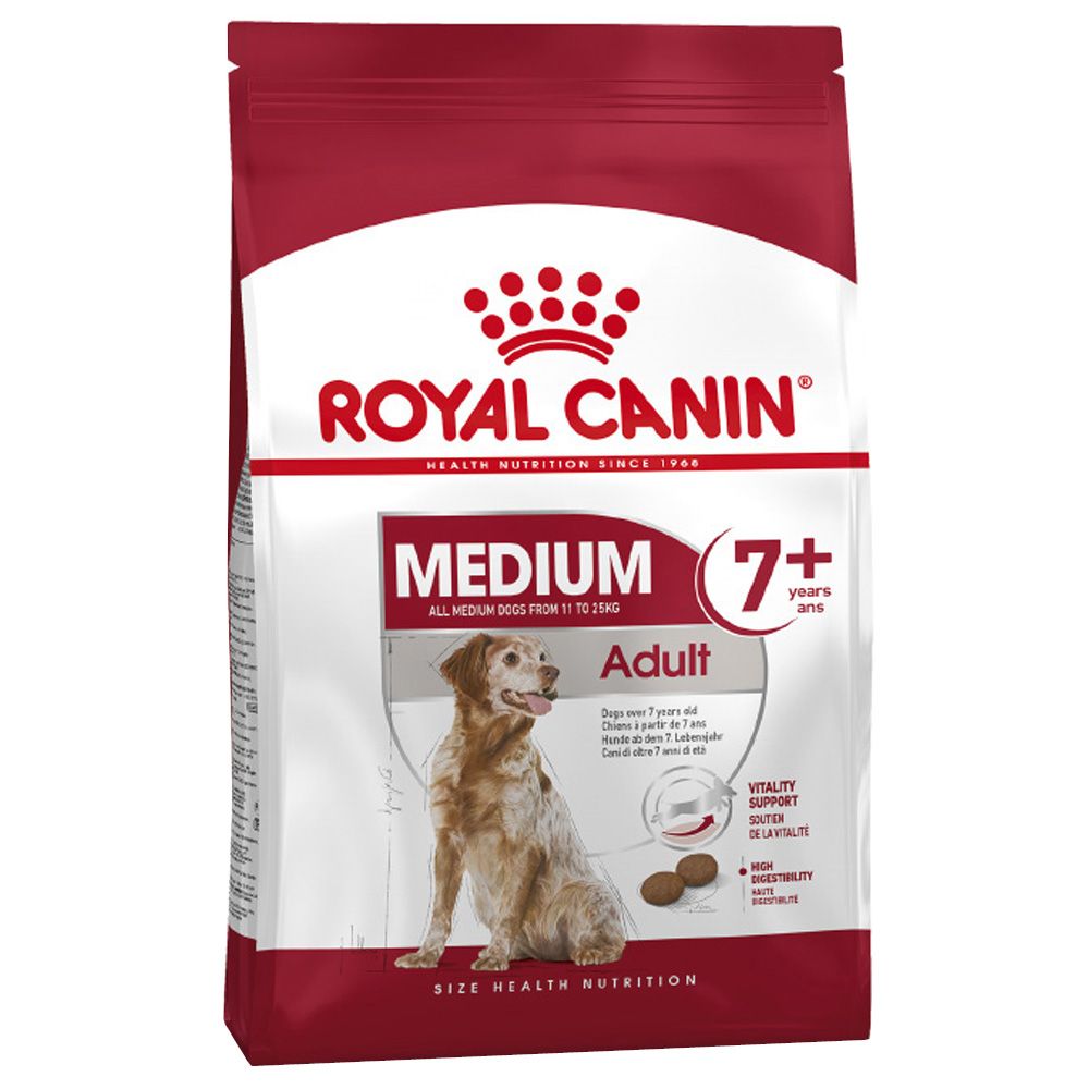 Корм для собак ROYAL CANIN Medium Adult 7+ для средних пород от 7 лет сух.